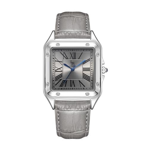 ساعة رجالي جلد رصاصي مقاوم للمياه لويس ريفال 8795...