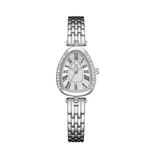 ساعة نسائي لويس ريفال LR2470 فضي ميناء أبيض