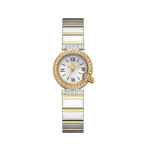 ساعة نسائي لويس ريفال LR2450 لونين ذهبي ميناء أبيض