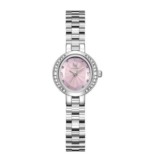 ساعة نسائي لويس ريفال LR2449 فضي ميناء بينك