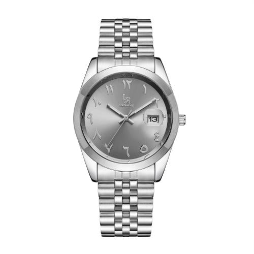 ساعة رجالي لويس ريفال LR2415 فضي ميناء رصاصي