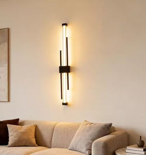 إضاءة أبليك حائط مودرن زيتي لون الانارة أصفر 12 واط قطر 60 سم WA/D6363/600CR+WW