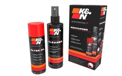 K&N | طقم منظف ومزيت فلاتر المكينه