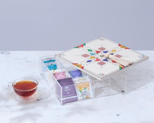 صندوق بغطاء حجم كبير