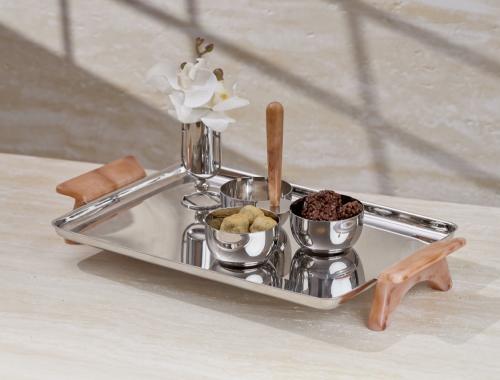 صينية تقديم بلون بيج