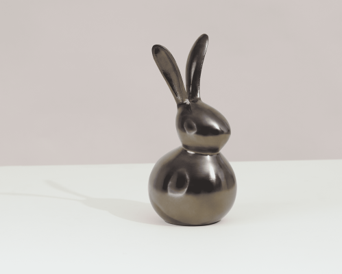 ديكور الارنب الاليف تيتانيوم