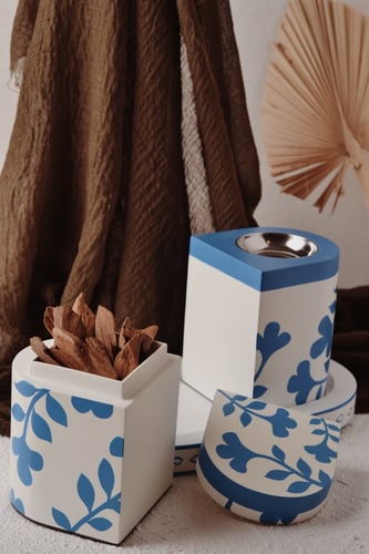 طقم مبخرة برسومات يدوية