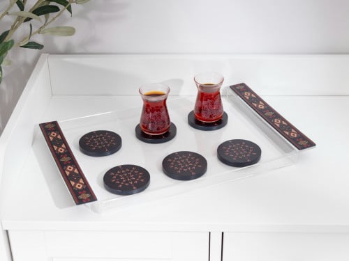 صينية تقديم اكريليك