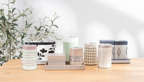 مبخرة خشب لون الاخضر