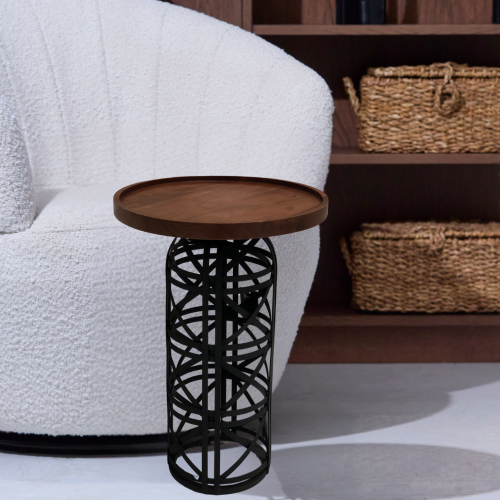 طاولة جانبية بتصميم عصري