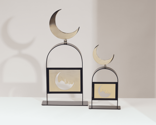 ديكور رمضان المميز باللون الاسود كبير