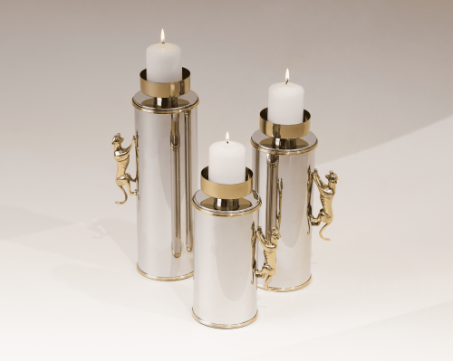 حامل شموع ملكي وسط