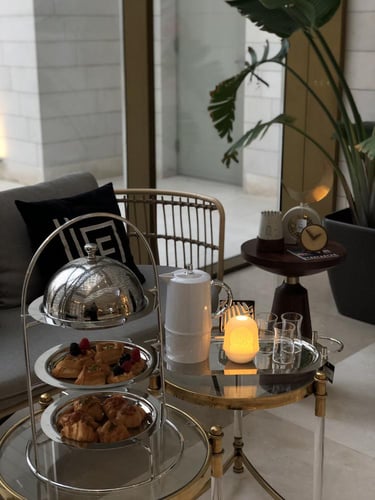 صينيه بتصميم بنمط انيق