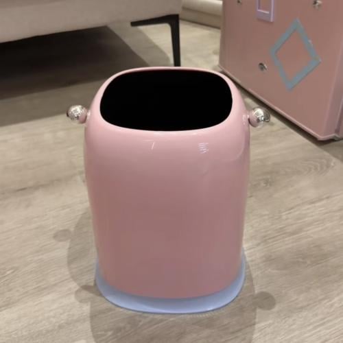 سلة مهملات ورديه