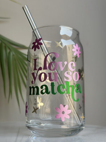 كوب الماتشا-I Love You So Matcha