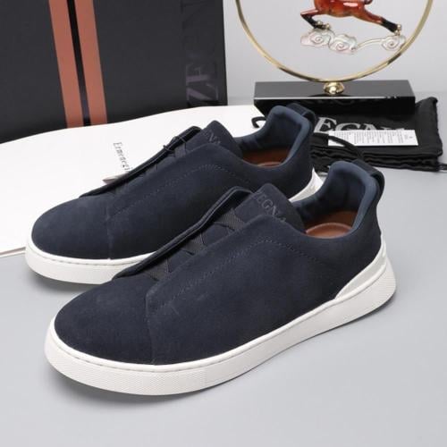 حذاء زينيا ZEGNA مخمل