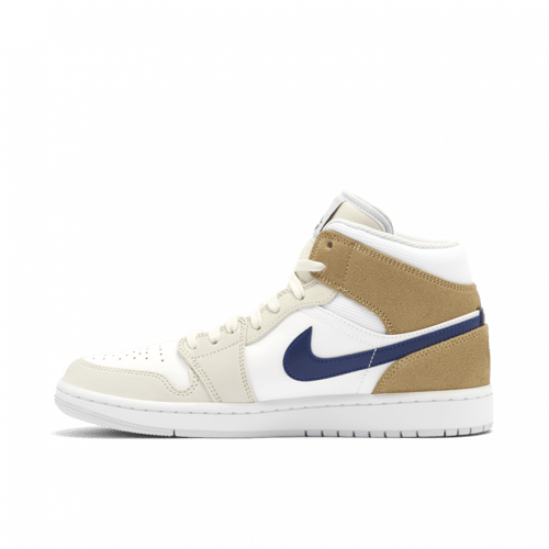AIR JORDAN 1 MID TAN SUEDE