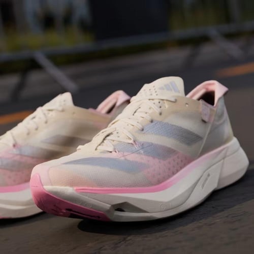 Adidas Adizero Adios Pro 3 Chalk White Silver Meta...