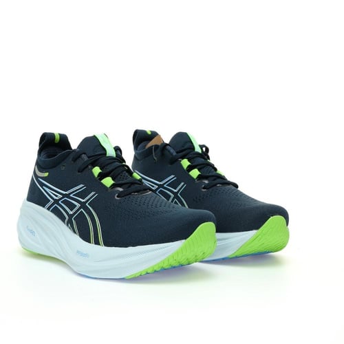 ASICS GEL-NIMBUS 26 Navy blue with blue and green