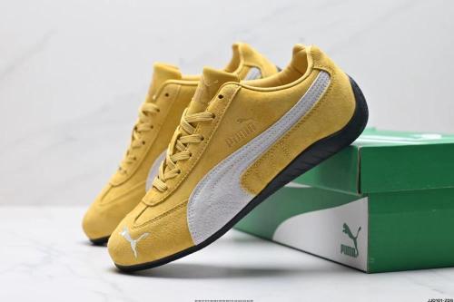 PUMA Yellow Speedcat OG Sneakers