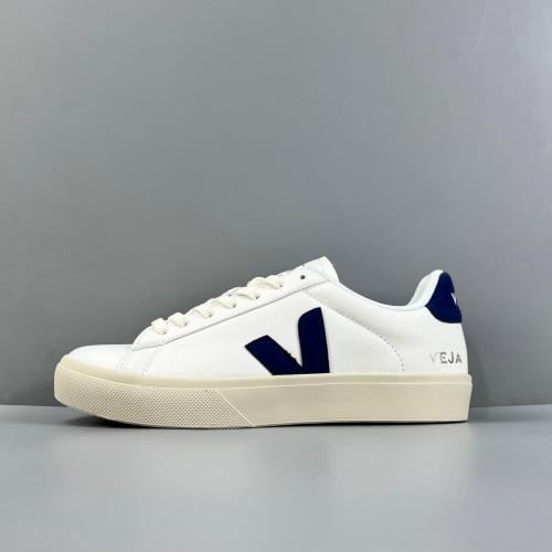VEJA CAMPO LEATHER WHITE NAVY sneakers