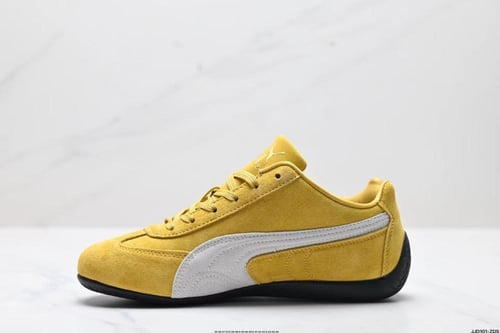 PUMA Yellow Speedcat OG Sneakers