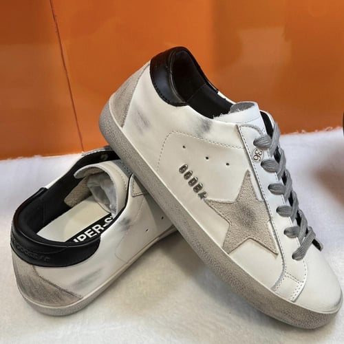 Golden Goose Super-Star distressed-finish