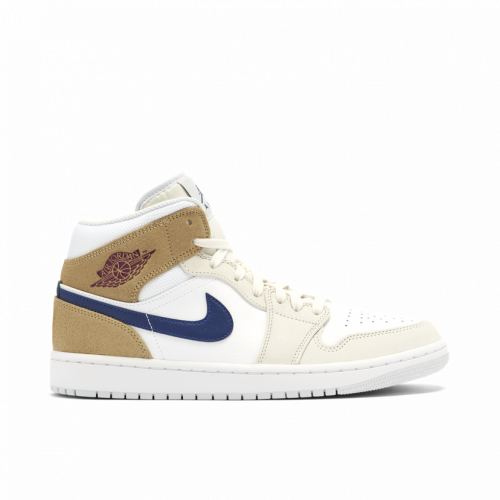 AIR JORDAN 1 MID TAN SUEDE