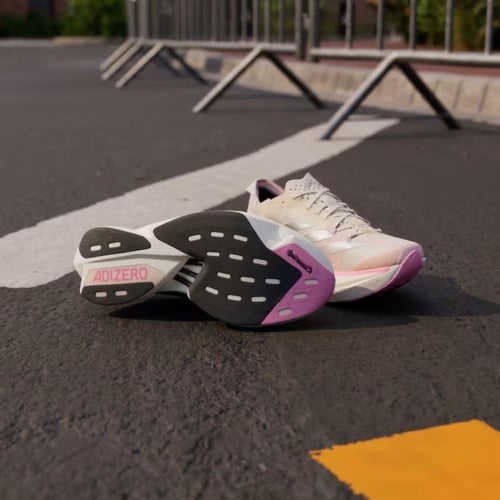 Adidas Adizero Adios Pro 3 Chalk White Silver Meta...