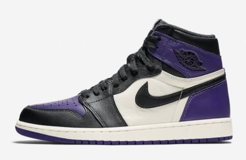 Air jordan 1 retro hi "court purple"