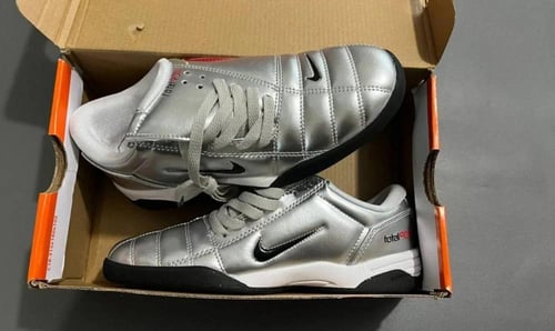 Nike Total 90 III Sneakers 'Metallic Silver Black'