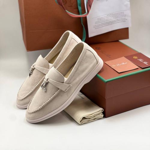 حذاء لورو بيانا موكاسين - بيج