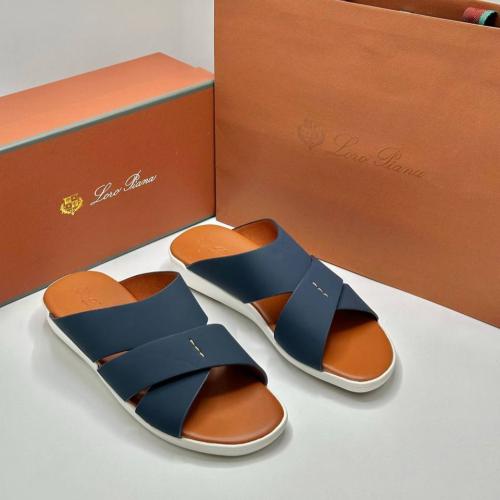 صندل "Palm" من لورو بيانا كحلي