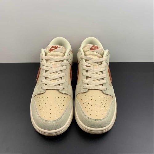 Nike Dunk Low “Terry Swoosh” Shimmer/Mars Stone-Sa...