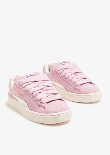 PUMA Suede XL PINK Low-Top Sneakers