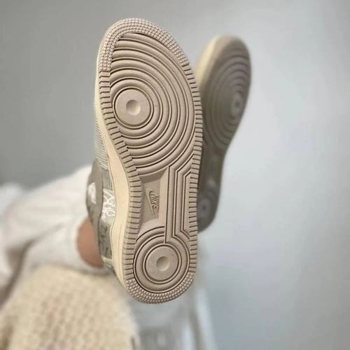 Nike Gz Air Force 1 Low X Travis Scott Grey White...