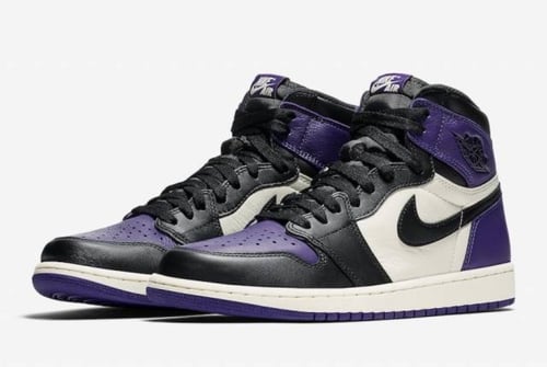 Air jordan 1 retro hi "court purple"
