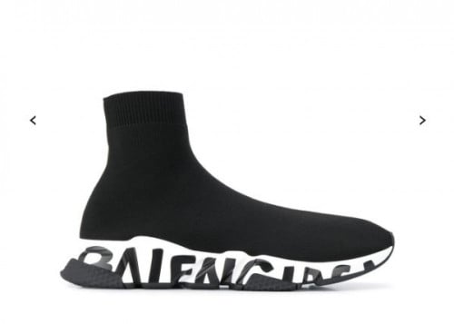 Balenciaga Speed Black White
