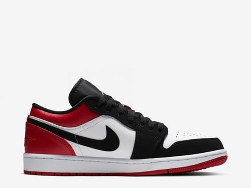 jordan 1 low red black