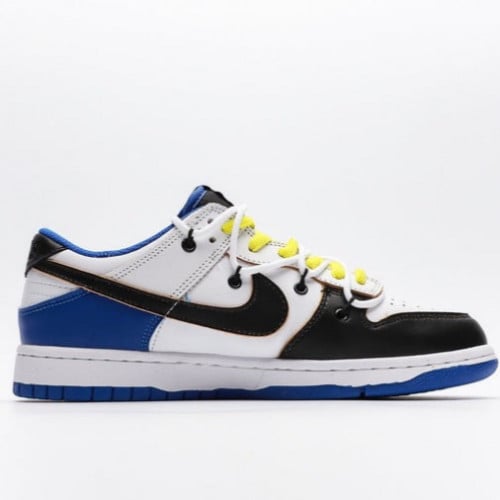 OW x Nike SB Dunk Low Retro Royal Blue White Black