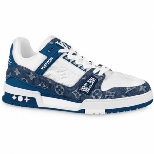 Louis Vuitton Trainer Low 'Monogram Denim' Blue