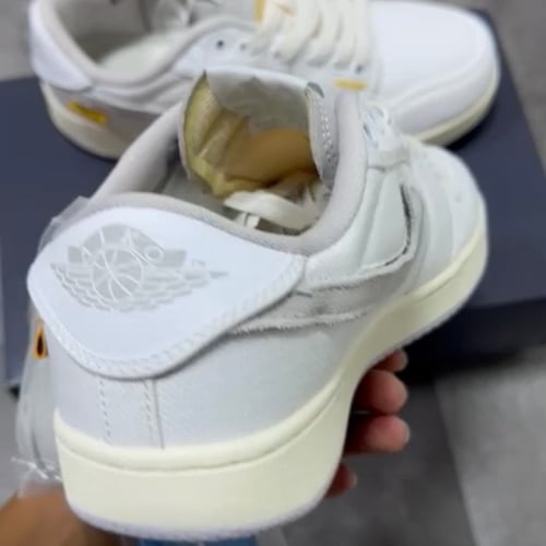 Jordan x Union LA Air Jordan 1 KO Low "White Canva...