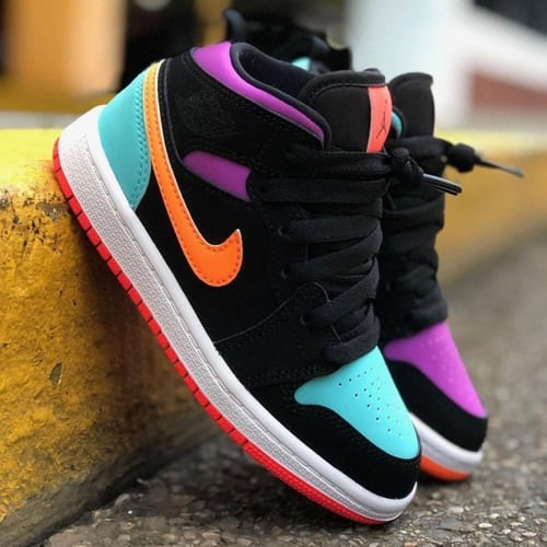 AIR JORDAN 1 MID GS 'CANDY'