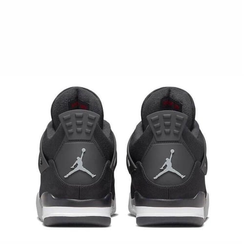 Air Jordan 4 black canvas