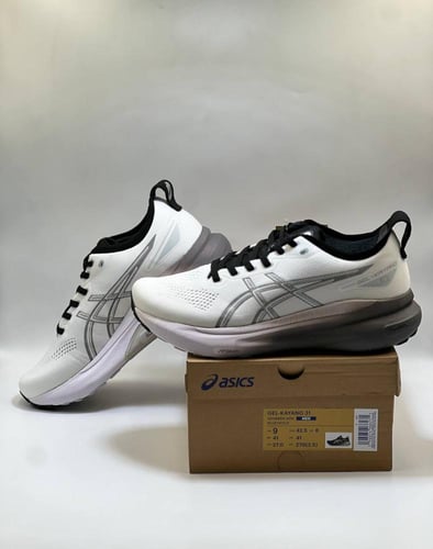 ASICS GEL-Kayano 31 Men's White/Piedmont Grey