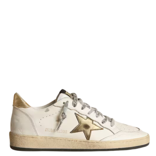 Golden goose Superstar distressed lace-up sneakers