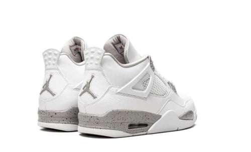 Air Jordan 4 white oreo