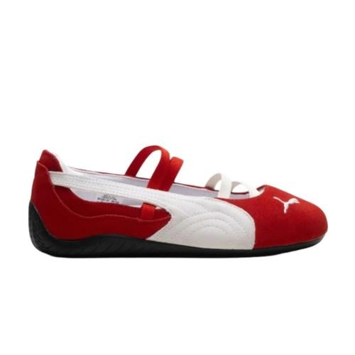 PUMA Speedcat Ballet "RED/White" ballet flats