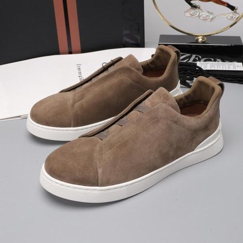 حذاء زينيا ZEGNA مخمل