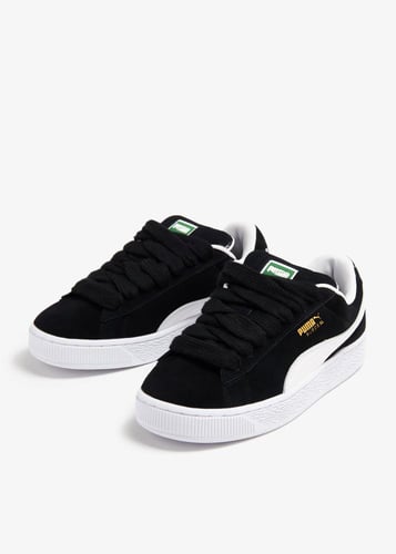 PUMA Suede XL BLACK Low-Top Sneakers